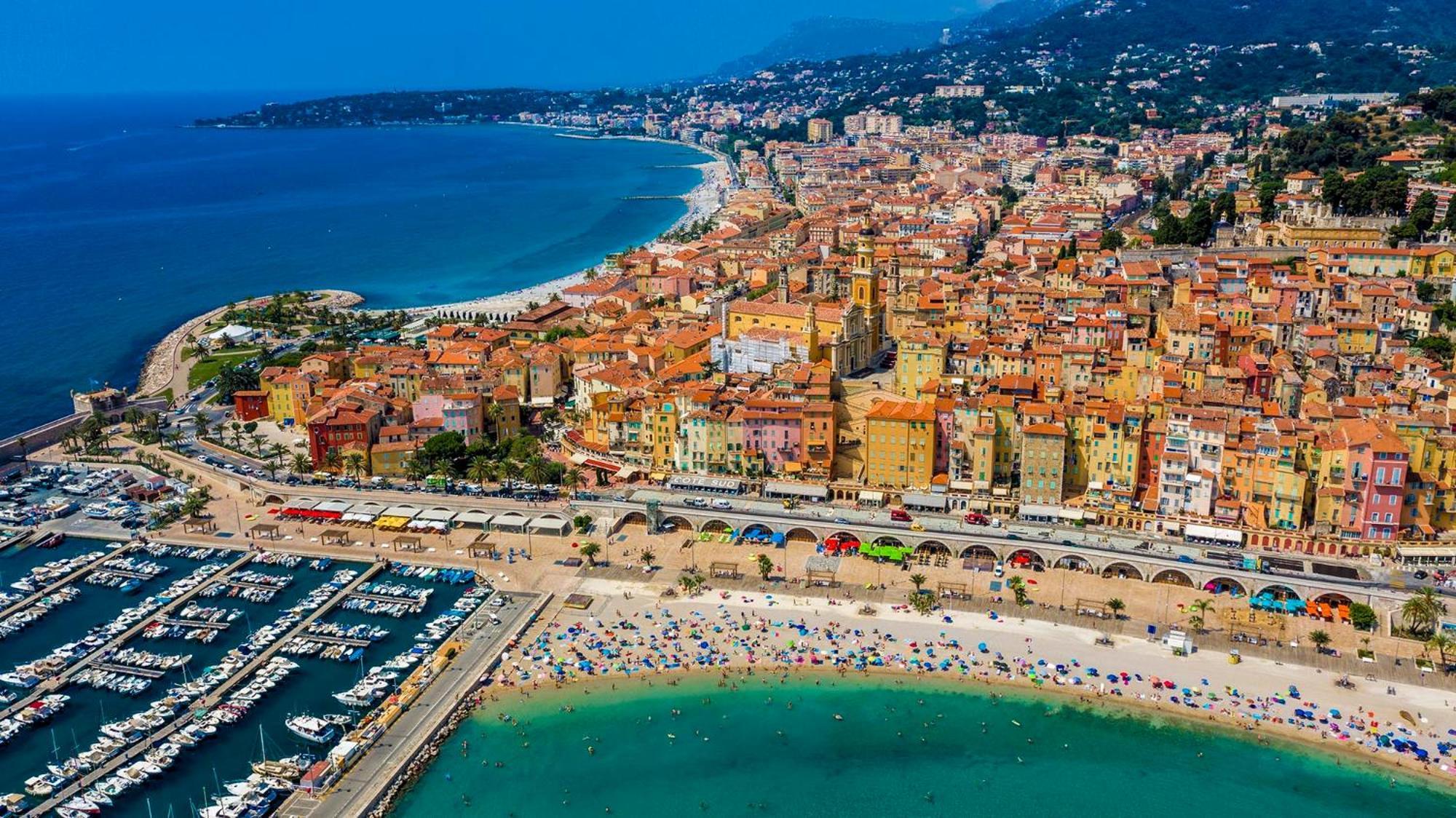 Menton # Monaco - F1 Gp - 4 Persons - Sea View - New - Parking - Clim - Premium - Beach And Sun Kültér fotó