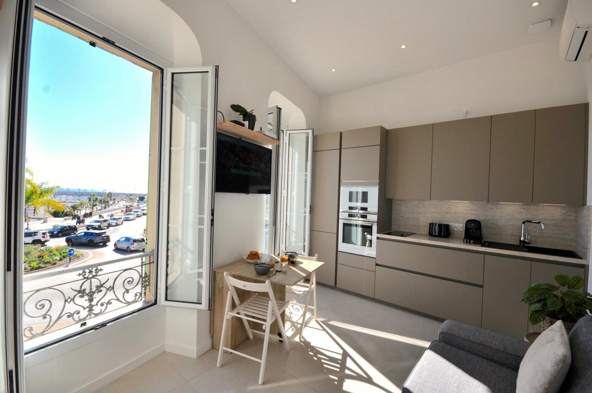 Menton # Monaco - F1 Gp - 4 Persons - Sea View - New - Parking - Clim - Premium - Beach And Sun Kültér fotó